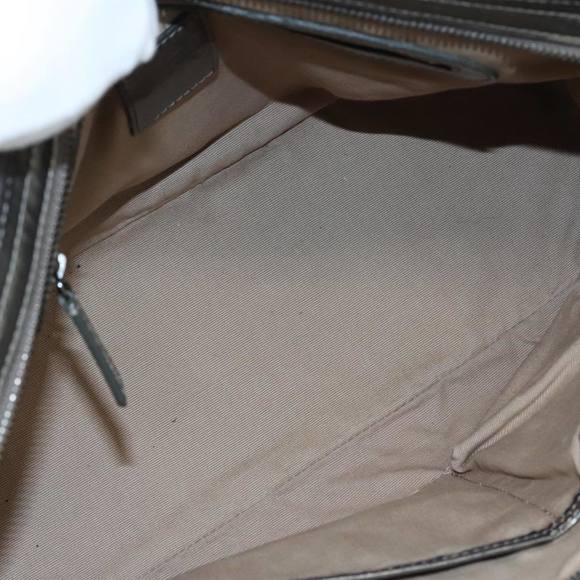 BURBERRY Nova Check Tote Bag PVC Beige Auth ki5332 - Picture 10 of 16